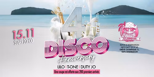 DISCO - 4 ANNIVERSARY \ud83c\udf82\u2728
