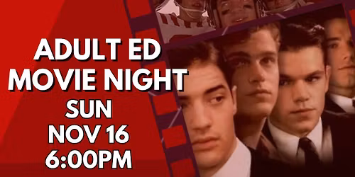 Adult Ed Movie Night: School Ties