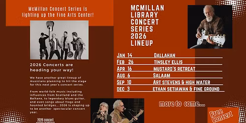 McMillan Concert Series 2026