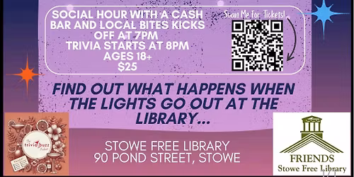 Library After Dark Featuring Trivia Buzz Pod