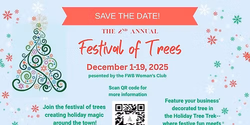 2nd Annual Festival of Trees-Taking Entries Now-All Entries Due November 1-17, 2025