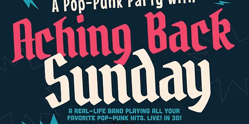 A Pop Punk Party with Aching Back Sunday @ Hangar 1819 - Greensboro NC Live Pop Punk Cover Show!