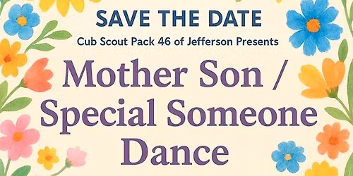 Wachusett Region - Mother Son \/ Special Someone Dance - Youth Grades K-8