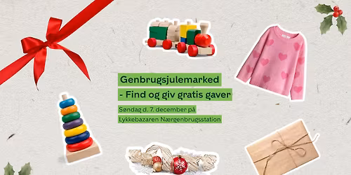 Genbrugsjulemarked \u2013 find gratis gaver