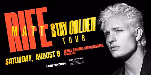 Matt Rife: Stay Golden World Tour
