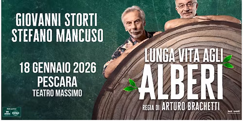 Giovanni Storti e Stefano Mancuso - 18.01.2026 - Pescara, Teatro Massimo