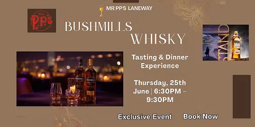 Bushmills Whisky Dinner