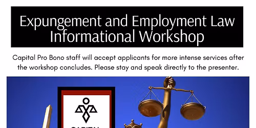 Expungement & Employment Law Workshop