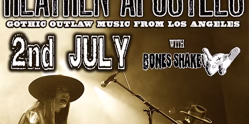 Dark Matter presents Heathen Apostles + Bones Shake - Manchester show