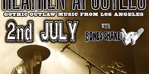 Dark Matter presents Heathen Apostles + Bones Shake - Manchester show