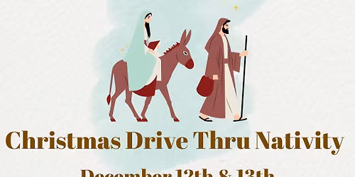 Christmas Drive Thru Nativity 