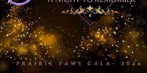 A Night To Remember - Prairie Paws Gala