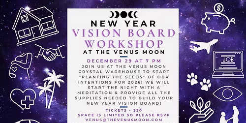 New Year Vision Board Workshop with Krissy