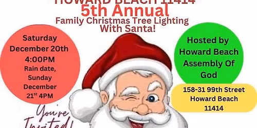 Howard Beach 11414 Tree Lighting