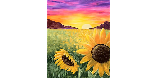 Golden Hour Blooms - Paint and Sip in Norfolk | Classpop!\u2122