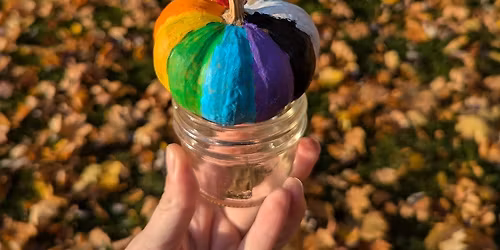 Mini Pumpkin Painting at Abundance Co Op