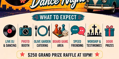 Singles in Fellowship Summer of \u201869 Dance & Social Night