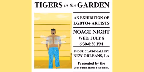 LGBTQ+ Art Exhibition: Tigers in the Garden