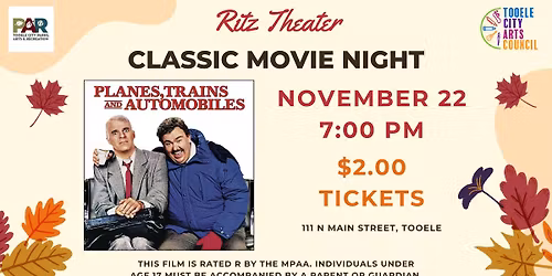 Classic Movie Night: Planes, Trains and Automobiles (1987)