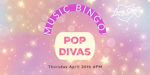 Pop Divas Music BINGO! 