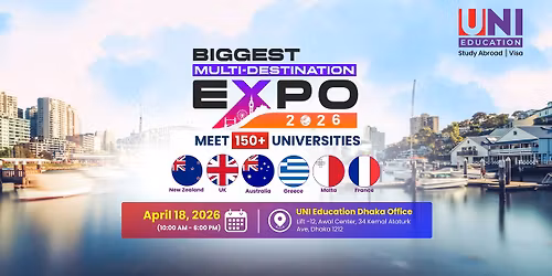Biggest Multi-Destination  Education Expo 2026 \ud83c\udf0d\ud83c\udf93