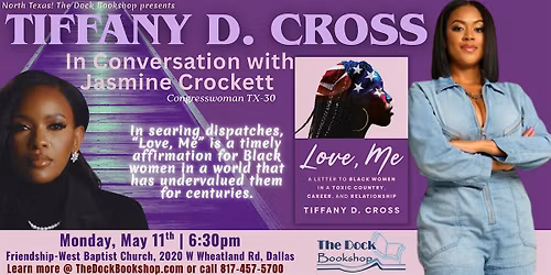 Tiffany Cross  in conversation with Jasmine Crockett