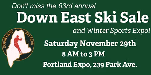 Down East Ski Club Ski Sale