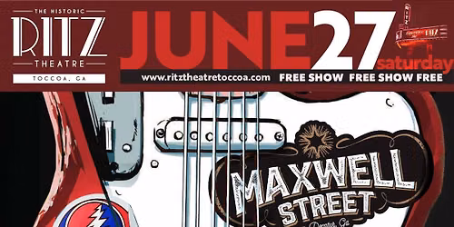Maxwell Street: A Tribute to '70s Rock @ The Historic Ritz Theatre