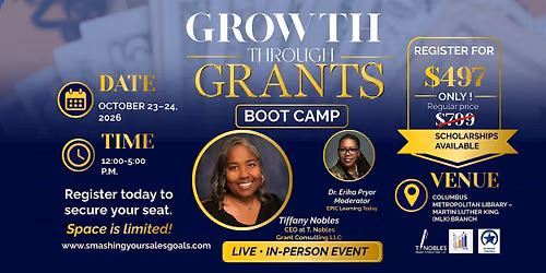 Growth Through Grants: 2-Day Boot Camp