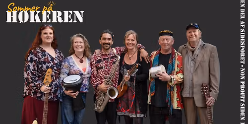 Gratis sommerkoncert p\u00e5 H\u00f8keren: Den Flyvende Kuffert