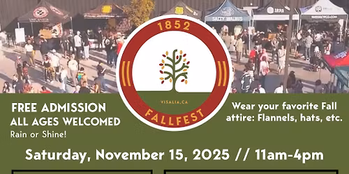 1852 FALLFEST presented by BMW Visalia 