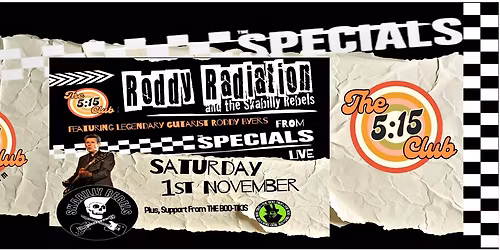 Roddy Radiation & The Skabilly Rebels at The 5:15 Club