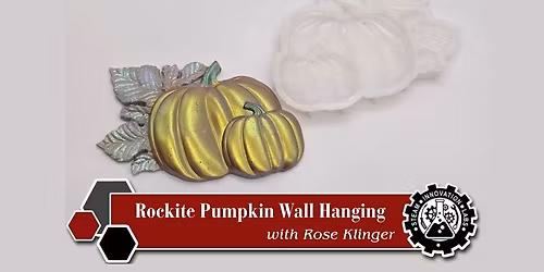 Rockite Pumpkin Wall Hanging