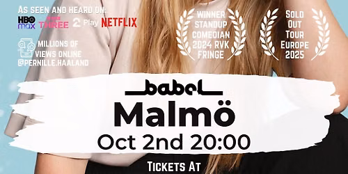 Pernille Haaland - Nordic AF - Stand-Up Comedy Show in English