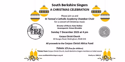 South Berkshire Singers - A Christmas Celebration