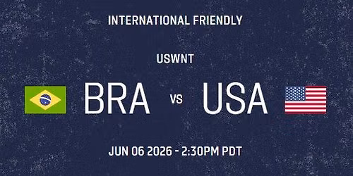 USWNT-Brazil Friendly 1