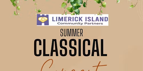 ICO youth Summer concert for Limerick Island Community Partners
