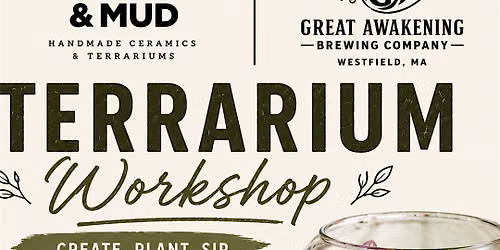 Moss and Mud Studios Terrarium Workshop (Ticketed)