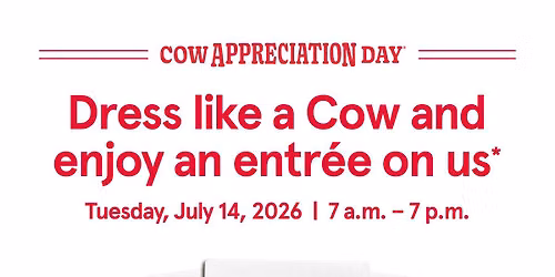 Cow Appreciation Day at Chick-fil-A Southport Road