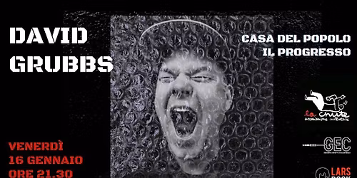 DAVID GRUBBS (Squirrel Bait. Bastro. Gastr Del Sol.) in concert 