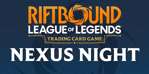 Riftbound League of Legends Trading Card Game Nexus Nights