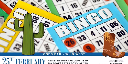 BINGO - February Wild West!
