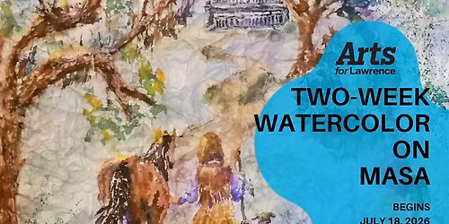 Two-Week Watercolor on Japanese Masa Paper Class