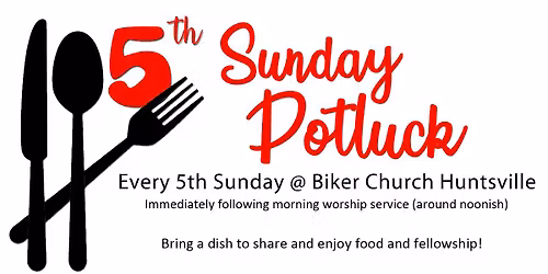 5th Sunday Potluck 2025