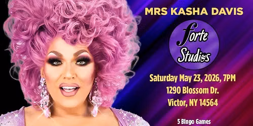 Drag Bingo with Mrs. Kasha Davis!!