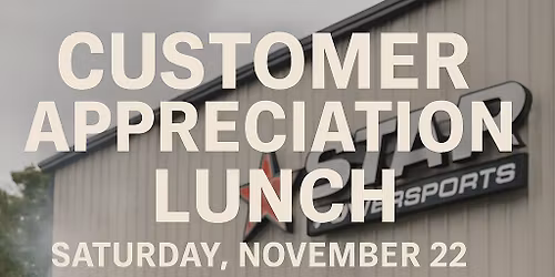Customer Appreciation Lunch