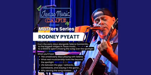 Masters Series with Rodney Pyeatt