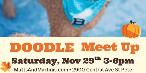 Doodle Meet Up at Mutts & Martinis