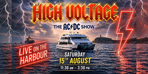 High Voltage On the Harbour | ACDC Tribute Show | Newcastle Harbour Cruise