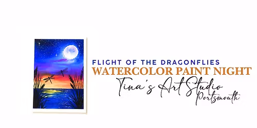 SOLD OUT Flight of the Dragonflies - Tina's Art Studio SOLD OUT